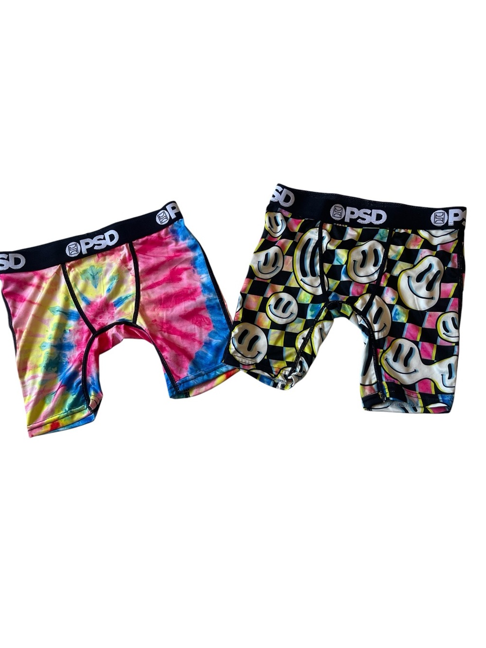 PSD Boys Happy Dye & Smiley' Boxer Briefs Size Small